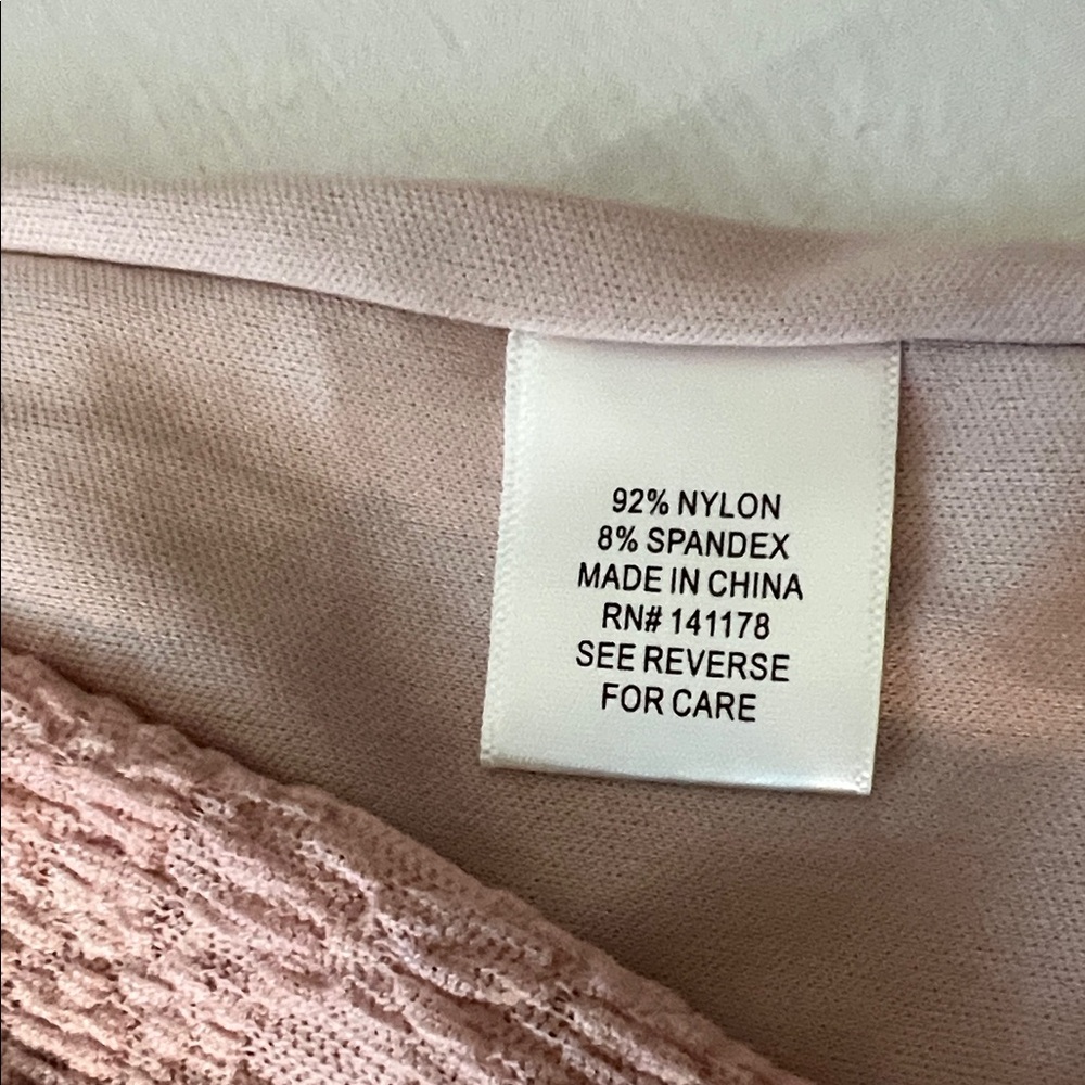Chic Pink Lace Slip Dress - Picture 6 of 11
